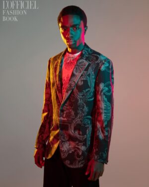 Caleb McLaughlin Instagram - God is good 🙏🏿❤️ Thank you! #lofficielfashionbook #lofficiel #lofficielaustralia
