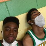 Caleb McLaughlin Instagram - Introducing your very own Hawkins High basketball team 💚🧡💚