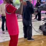 Caleb McLaughlin Instagram - @therealcalebmclaughlin may have come to our studio to talk about “Shooting Stars,” but he couldn’t leave without showing off his skills 🏀