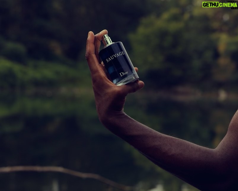Caleb McLaughlin Instagram - One with Nature @diorbeauty @diorbeautylovers #MYSAUVAGECALL