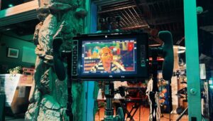 Calmatic Instagram - Terrace Martin, Arin Ray and Smino live from Simply Wholesome Restaurant for the Late Night w/ Jimmy Fallon Show. Directed by Calmatic. Always a pleasure working with legends in our own backyards. Special thanks to the family at @simplywholesome for opening their doors to us. Shout out to @prettybirdpic @billflynnhunt and @sidsingh.dp for putting this all together on such short notice. You can peep the full  performance on YouTube.🖤✌🏾