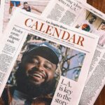 Calmatic Instagram - Wow man, such an honor and privilege to be featured in the Los Angeles Times’ Calendar section. This was my favorite section growing up because of the comics in the back, lol. By now I’m sure you know how I feel about this city and more specifically the people in it. So grateful to showcase everything we’re about to the world. Extremely thankful to @kailynhype for allowing me to express myself and tell my story to my city once again. I’m cheesin like a muhhfuggga.😆 Watts Towers Arts Center