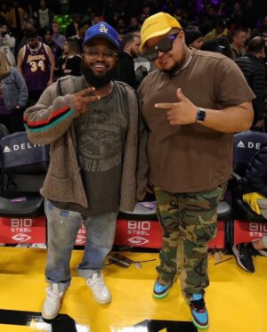 Calmatic Instagram - A1 since day one! Court side with my dawg @bc_designs87 courtesy of #WME If it weren’t his support and passion for collaboration and creativity I wouldn’t the person I am today. This man played a huge role in me ever picking up a camera. Swipe right for the proof. 😅
