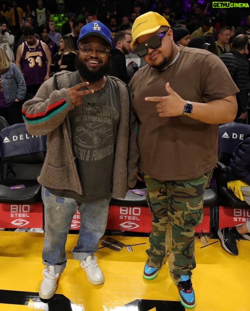 Calmatic Instagram - A1 since day one! Court side with my dawg @bc_designs87 courtesy of #WME If it weren’t his support and passion for collaboration and creativity I wouldn’t the person I am today. This man played a huge role in me ever picking up a camera. Swipe right for the proof. 😅 Crypto.com Arena