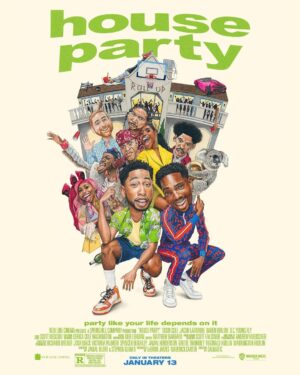 Calmatic Instagram - Official poster for House Party designed by myself and the great @manasseh_art . The cast we got and in this thang is CRAZY. We got the young goats @dcyoungfly @melvingregg @maldonadoiseverywhere @rotimi @hahadavis and all kinds of familiar faces you’d never expect. We even got @wattshomiequan and @theonlylewisbelt in this thang man. Trust me the trailer don’t do this movie no justice. You think you know the plot but we bout to take y’all on a wild ass ride. Can’t WAIT for y’all to see it. In theaters everywhere January 13th. #HOUSEPARTY