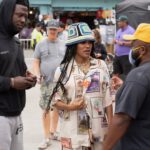 Calmatic Instagram - I I just want to take some time to thank the cast and crew on WMCJ. Without every single person bringing their A game none of this would be possible. Sinqua, Jack, Teyana, Laura, Myles, Vince, that shit was fun as fuck and I appreciate y’all for trusting my vision. Our cinematographer Maddox Upshaw put together one the most phenomenal camera departments I’ve ever experienced. I learned so much from y’all day and day out, special shout out to @jusbez2 @paulinecamera and @staychingon! Everyone from hair all the way to make up to locations to wardrobe and everyone in between felt like hanging out with family every single day, felt like summer camp. You guys are all going to be a hard act to follow. Can’t wait to do it again! 1. One of the many Jack and Sinqua shootouts in between takes. 2. Had to bring out the @solefolks ball in Leimert 3. The real MVP’s Paul Hall (producer) and Maddox Upshaw (cinematographer). 4. The demographic that WMCJ is actually for! 😅 5. Who taught Vince and Myles how to squabble?! 6. Me throwing a lob to Hamilton in between takes. 7. Dream come true working with queen Teyana. 8. Christopher Columbus actually found some bounce! (Sidebar contrary to unpopular belief we didn’t use Jack’s stunt double at all.) Los Angeles, California