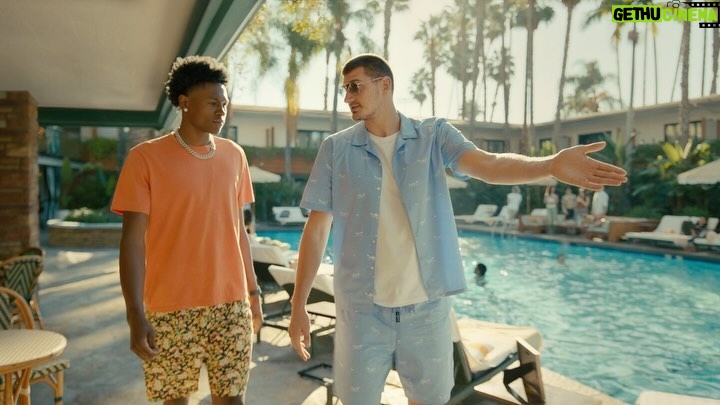 Calmatic Instagram - Had the opportunity to direct a handful of commercials for Hotels.com and the NBA airing during the Christmas Day games today! Had a great time working with Jokic, Peyton, Jamie and Jimmy, y’all are all the homies but it’s still Lakers for life! 💜💛 Special thanks to @bethanybankston on the wardrobe, @reconciliation for holding the set down, @larksss and @casprenger for helping out behind the lens and everyone else that helped put this thing together.