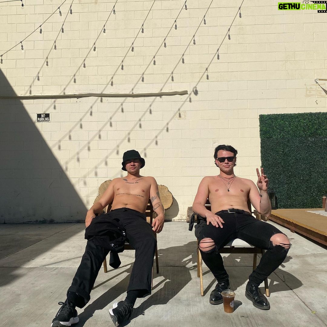 Calum Hood Instagram - CALM is now out! Our 4th album. What a pleasure it is to be able to make music for a living. I’m counting my blessings 🌸 here’s a few things that happened along the way. Los Angeles, California