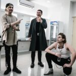 Calum Hood Instagram - There are moments where I realize how lucky I am to be in this dimension... doing what I love with and for people I love. Here are some moments caught along the way by @dkessler in Australia and South Korea. Peep the weird face I’m making in the second photo lol. @michaelclifford @ashtonirwin @lukehemmings The Dojo