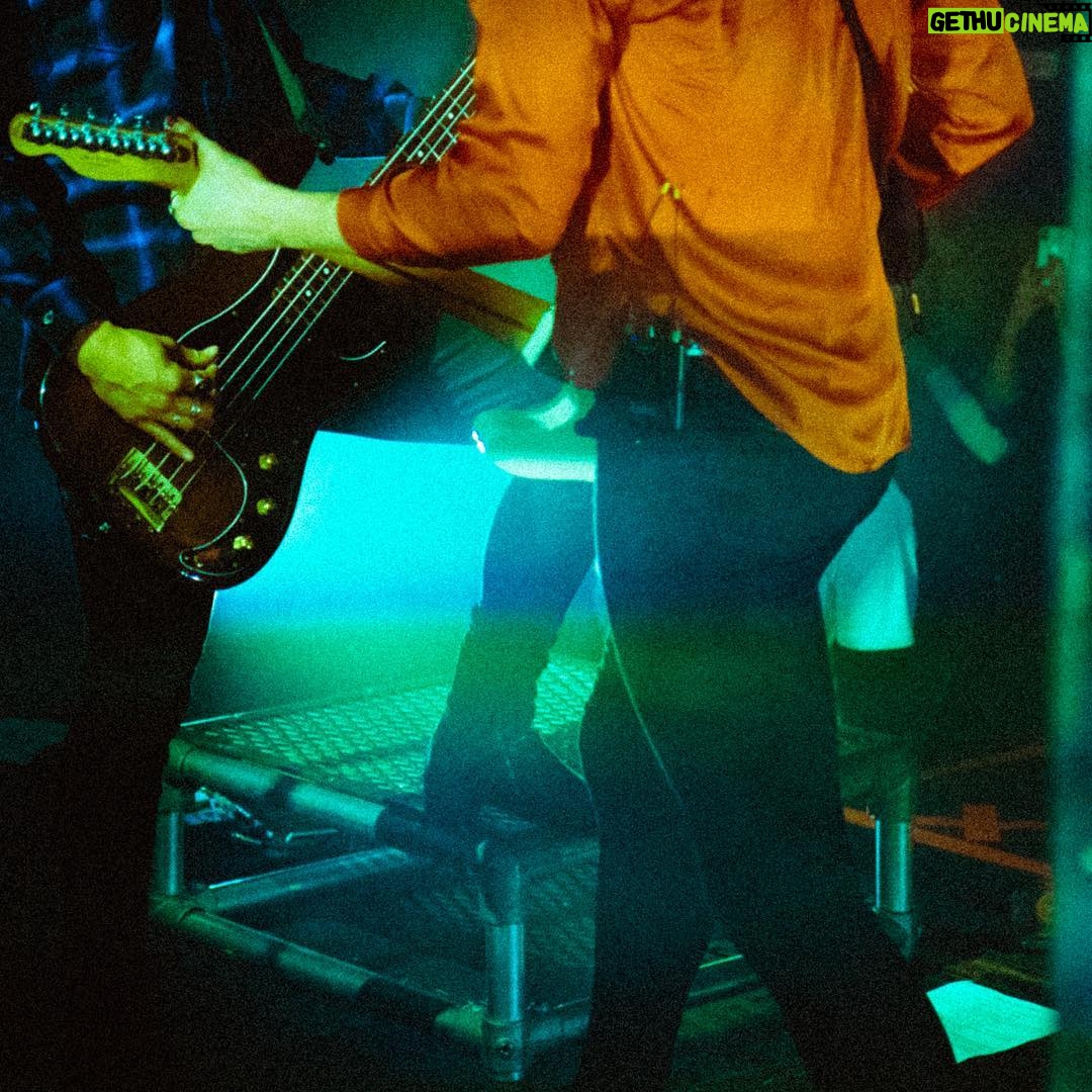 Calum Hood Instagram - Electric Blue. Chicago, Illinois
