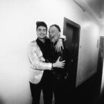 Calum Hood Instagram – ⚡️Home show away from home. Caught by @andydeluca.⚡️ Los Angeles, California