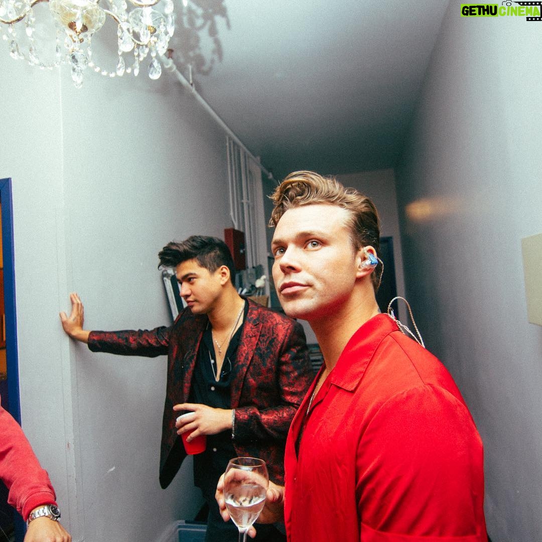 Calum Hood Instagram - ‘SHENANIGANS’ - A series caught by @andydeluca. Loving touring with these lovely people. Denver, Colorado