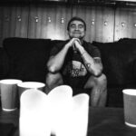 Calum Hood Instagram - Equally balanced. The two sides of me. 📸 @andydeluca
