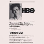 Cameron Boyce Instagram - HB— ...oh? 😅 gonna be soaking this in for the next four months. Nice to meet you Mrs. Fletcher, I’m Zack. 🤝 New York, New York