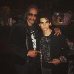 Cameron Boyce Instagram - Working w Leon HENDRIX ... What the hell is my life... lol check out his bro Jimi on his t shirt. Legend. The Belasco