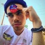 Cameron Boyce Instagram - this mood is the best mood. OUR turn. show up & show out, LET’S GO!!! #wevotenext 💙💙💙💙 United States