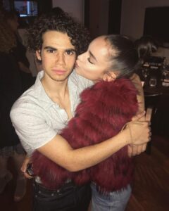 Cameron Boyce Instagram - She never actually kissed me. She was just breathing on my face.