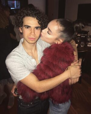 Cameron Boyce Instagram - She never actually kissed me. She was just breathing on my face.