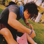 Cameron Boyce Instagram - Sorry to disrupt your perfectly curated Coachella timeline right now lmao just wanted to share how festival goers look after their 20 minute iPhone photo shoots. Indio, California