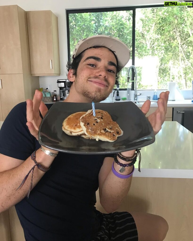 Cameron Boyce Instagram - Here I am abusing birthday privileges and not placing any value on how many times we revolve around the sun!!!!! Thanks for the birthday wishes, sending love back to everyone sending it to me today ❤️