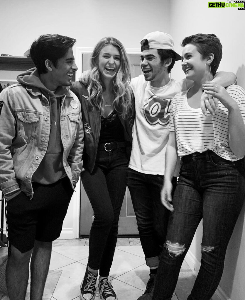 Cameron Boyce Instagram - Fake laugh until you actually laugh at how stupid faking a laugh for a picture is.