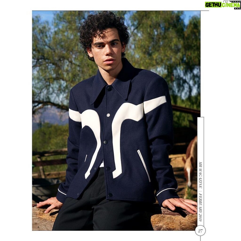 Cameron Boyce Instagram - s/o to the man @ben_cope ... @mrmagonline February issue is out now!