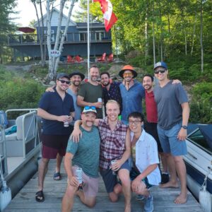 Cameron Kennedy Instagram - IM GETTING MARRIED!!! 🍾🍾🍾
Great time with the Bachel Boys.