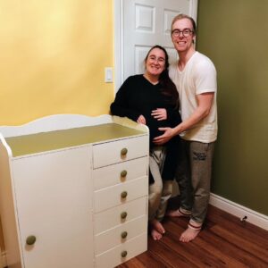 Cameron Kennedy Instagram - ⌛60 years ago my grandpa (Bubba) made my mom a dresser for her baby clothes.
⌛57 years ago that dresser went to my aunt.
⌛30 years ago Bubba turned the dresser into a baby change table for me.
⌛28 years ago my little sister used the change table.
🥹Today my wife and I painted it for our baby.
❤️
If this was an episode of This Is Us, the music would be swelling and I would be crying thinking about my soon to be baby and Bubba.
❤️
I think he would be pretty proud.
(Okay I'm starting to tear up just typing this).
🥹
