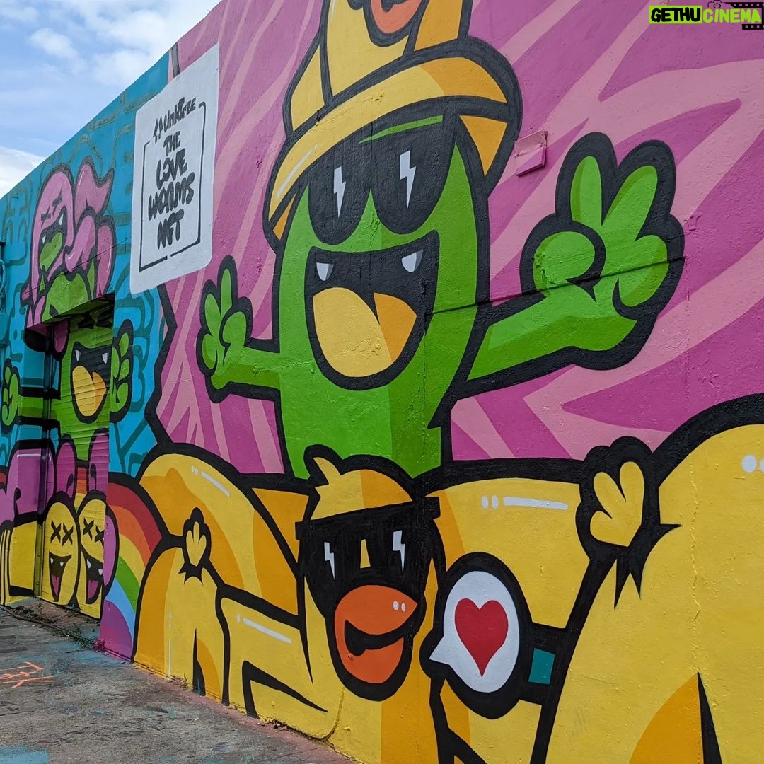 Cameron Kennedy Instagram - Pretty awesome graffiti. Wynwood Walls & Art District, Miami