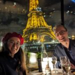 Cameron Kennedy Instagram - The first birthday with this one as my wife was certainly a special one! 😍 Happy (belated) birthday to the amazing @brittani.l.kennedy. You continue to be an amazing travel and life partner. ✈️ 🇫🇷 ❤️ Eiffel Tower