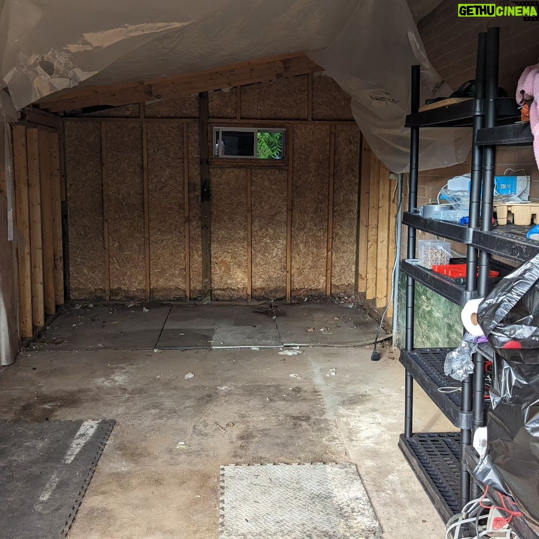 Cameron Kennedy Instagram - After an incredible summer, our maker space project is complete! Words can't describe how thankful I am to have such a helpful family that is willing to take up their time to work and teach along the way. Looking forward to moving out of the house and giving baby K their room back! If instagram stories weren't enough, swipe to see the transformation!