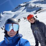 Cameron Mathison Instagram - It doesn’t seem that long ago that I taught this guy to ski, holding him up and skiing backwards down the bunny slope. Now, it’s long hard days on the mountain skiing double black diamonds. Unforgettable couple days at Mammoth Mountain. Love you Lucas❤️ #fatherandson #ski #doubleblackdiamond