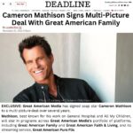 Cameron Mathison Instagram - “Having collaborated with @cameronmathison on many past projects, I am thrilled to welcome him home to Great American Media and look forward to working with him on content that our viewers will love for years to come,” said Bill Abbott, President & CEO of Great American Media. -via @deadline @lynette.rice Full story at Link in Bio & Stories! #GreatAmericanFamily #WelcomeHome #Press #PressRelease #Talent @galivingtv @greatamericanpureflix @greatamericancommunity ⭐️