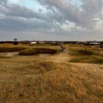 Cameron Mathison Instagram - A day I will never ever forget. The Old Course at St Andrews is an almost spiritual place for golfers. It’s a course I have dreamed about playing since I was 10 years old and watched Jack Nicklaus win The Open Championship there. To play this iconic course, the first day it was open to the public following the the 150th Open Championship, was beyond my wildest dreams. The course was set up exactly as the pros played it on Sunday, and I kept having to pinch myself to make sure I wasn’t dreaming. In the photos you see my tee shot on the famous 18th hole (I two-putted from the valley of sin for par), my eagle putt on #5 that burned the edge (made birdie), me and Bobby on the first tee (the incredibly kind St Andrews resident who got us the tee time despite thousands of people trying), and most importantly, Lucas and Vanessa (Leila couldn’t make the trip) joining me on the iconic Swilcan Bridge (where all the greats have stopped to take their photo). Huge thanks to @markscoon for introducing me to Bobby and making this dream a reality. #bucketlist #dreamcometrue #golf #standrewsoldcourse