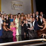 Cameron Mathison Instagram - More Emmy highlights!!! Grateful to work side by side with the uber talented @welcometolaurasworld 😍 Swipe right to see the GH cast photo and our fearless leader @fvalentinigh who’s running out of space to display his Emmy Statues🤣 #generalhospital #emmys2022 Pasadena, California