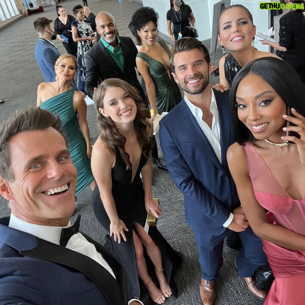 Cameron Mathison Instagram - What a night!!!! So proud to be part of this incredibly talented and award winning group!!! #generalhospital #emmywinner #bestshow Pasadena, California