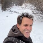 Cameron Mathison Instagram - “Snowfall rouses your inner child to dream and play once more” Angie Weiland Crosby Happy thanksgiving from Vail village CO ❄️🎿⛷️❤️