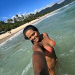 Camila Loures Instagram - Dominguinho perfeito 🏝️❤️ (tirando o caldo q levei 😂) Maresias, Sao Paulo, Brazil