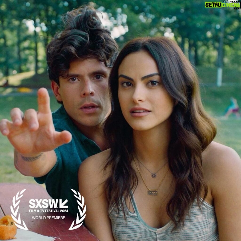 Camila Mendes Instagram - Rudy Mancuso directs and stars alongside Camila Mendes in Música, premiering at SXSW 2024. Streaming on Prime Video April 4.