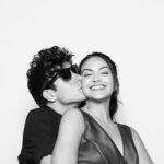 Camila Mendes Instagram - my valentine 🌹 as soon as he wrapped música, he flew all the way to the UK to support me while filming upgraded. edited all of música remotely from our little hotel room in leeds. visited me on set almost every day just to give me a kiss and watch me do my thing. i love you @rudymancuso thanks for showing up in the most meaningful ways. lucky to be your valentine 💌