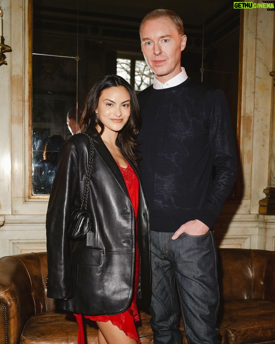 Camila Mendes Instagram - proud member of the @coach club 💋 #coachfall24 #nyfw #coachny