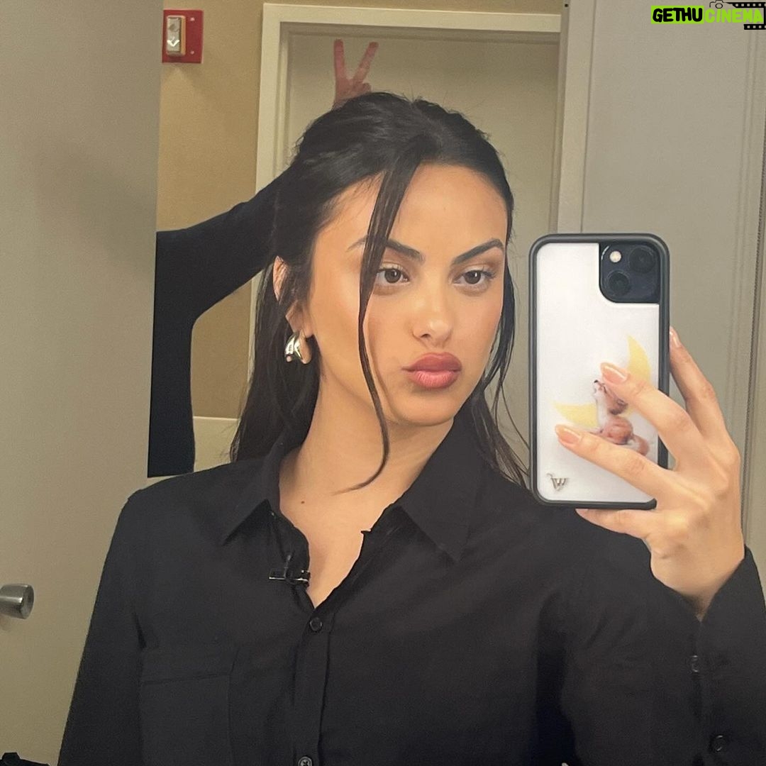 Camila Mendes Instagram - day 1 of press for #upgradedmovie 👠ðŸ‘