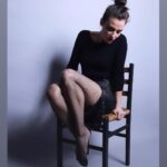Camilla Arfwedson Instagram - Apparently taken 2 years ago today. Jusssst checking my toes 🖤