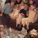 Camilla Arfwedson Instagram - Seems symbolic somehow 😆 what an excellent bunch of people to celebrate Xmas with and already missing it - first plans not cancelled and boy was it worth it 🎄❤️🥳⭐️