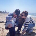 Camilla Arfwedson Instagram - First pawsies in the sand 🐾 Santa Monica, California