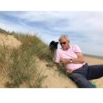 Camilla Arfwedson Instagram – My Dad and his dog. What a dude ❤️ Can’t wait to see youuuu Camber Sands