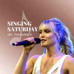 Camilla Kerslake Instagram - It’s Singing Saturday! Singing the National Anthem never gets old 🇬🇧 In honour of the Super Bowl coming up, enjoy this mashup of my performances at the Chargers v. Titans and Packers v. Giants games 🏈