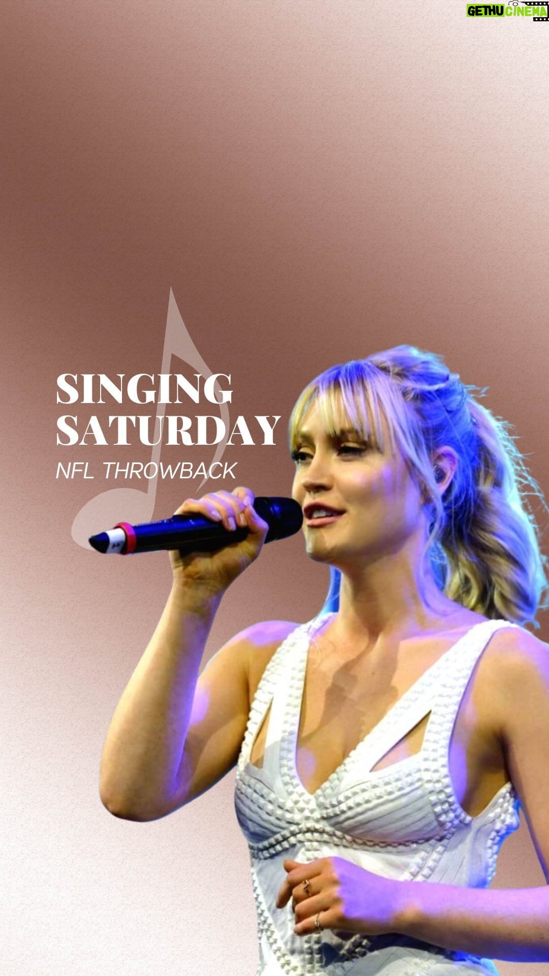 Camilla Kerslake - 282 Likes - It’s Singing Saturday! Singing the National Anthem never gets old 🇬🇧 In honour of the Super Bowl coming up, enjoy this mashup of my performances at the Chargers v. Titans and Packers v. Giants games 🏈