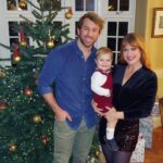 Camilla Kerslake Instagram - #MerryChristmas my darlings 🎄 (first picture we've got with all 3 of us smiling!)