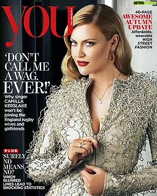 Camilla Kerslake Instagram - #OTD @youmagazine made me a #CoverGirl for the very first time ❤️
